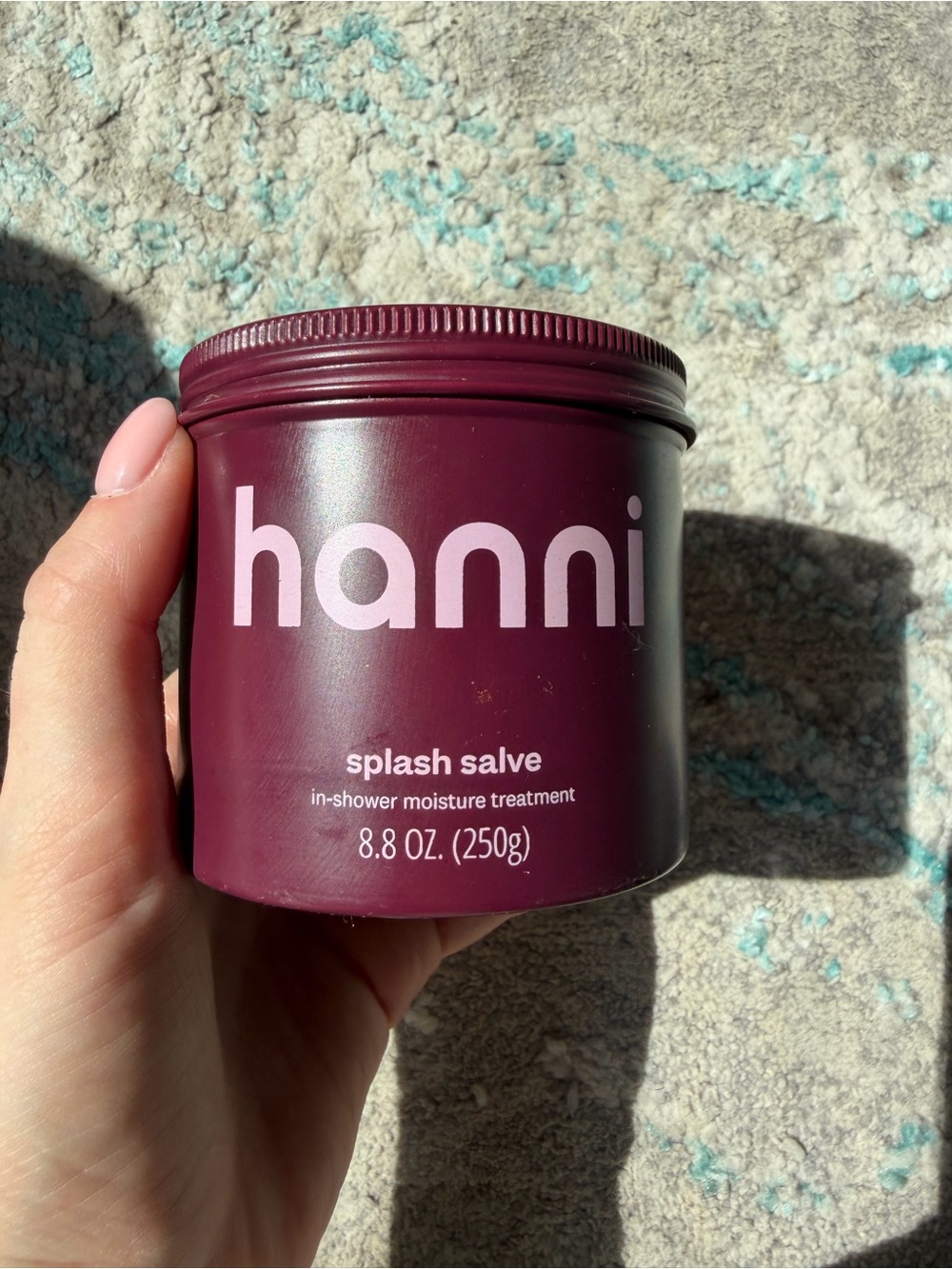 Haani Splash Salve In-Shower Moisture - Maroon & Soft Pink